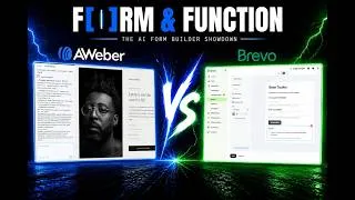 Thumbnail: AWeber AI Signup Form Builder vs Brevo: A Sean Tucker Photography Landing Page