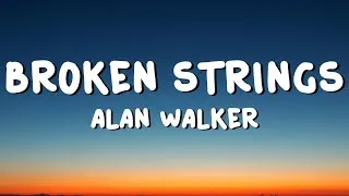 Thumbnail: Alan Walker - Broken Strings (Lyrics) feat. Isabella Melkman & Katherine O'Ryan