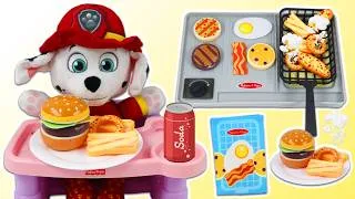 Thumbnail: Paw Patrol Marshall Cooks With The Flip n Fry Color Reveal Set!