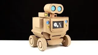 Thumbnail: How to Make a Robot out of Cardboard (DIY RC project)