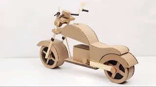 Thumbnail: How to make a Motorcycle out of Cardboard - Amazing bike