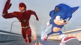 Thumbnail: Sonic vs Flash Endless Race Battle