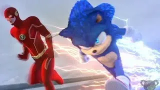 Thumbnail: Sonic vs Flash Race Moment