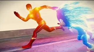 Thumbnail: Sonic vs Flash Race Animation