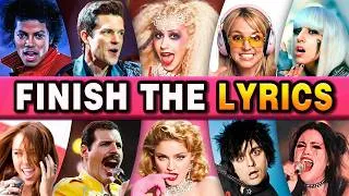 Thumbnail: Finish The Lyrics 80s 90s 00s 🎵 Most Popular Songs Of All Time | Music Quiz