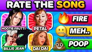 Thumbnail: RATE THE SONG 🔥 Trending tiktok songs of 2026 Edition | Music Quiz