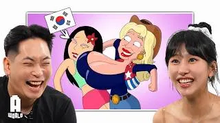 Thumbnail: Koreans React to Family Guy Roasting Korea
