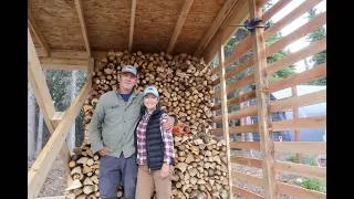 Thumbnail: Alaska Makes Other Plans: Cabin Roof Prep, Woodshed Build & Camping While We Wait for a Lift