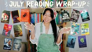 Thumbnail: holding on by a thread but reviewing 14 books from july