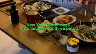 Thumbnail: Winter days as a couple + 3 pets | Making kimchi, cleaning for Chinese New Year, and a Tulum trip