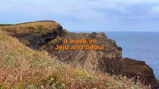 Thumbnail: A week in Jeju and Seoul | 8-day itinerary | restaurants, art museums, hiking, bars, tea room