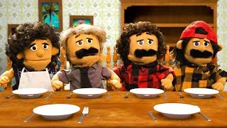 Thumbnail: Family Dinner | Awkward Puppets