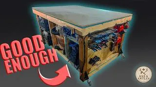 Thumbnail: It doesn't need to be fancy to work | Beginner friendly worktable