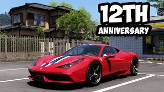Thumbnail: 12 Years of My YouTube Journey ❤️ | Driving the Ferrari 458 Speciale in Forza Horizon 6