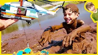 Thumbnail: LEGO CITY HELICOPTER MUD PIT RESCUE