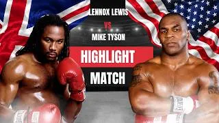 Thumbnail: Lennox Lewis (England) vs Mike Tyson (USA) | KNOCKOUT, Full Highlights HD