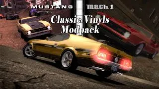 Thumbnail: NFS Most Wanted '05: '71 Ford Mustang Mach 1 Old School livery Pack Cinematic showcase
