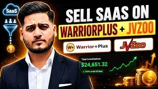 Thumbnail: How to Promote SaaS Affiliate Programs on JVZoo & WarriorPlus for Beginners 2026 | Ayan Aarfi