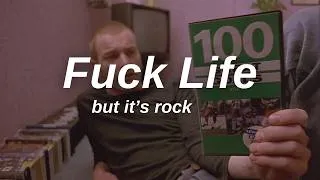 Thumbnail: ♫︎ [Playlist] Eh, fuck it | fuck life but it's a rock playlist | 1970s - 2010s Rock Playlist