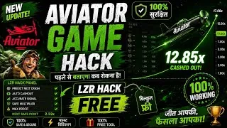 Thumbnail: Aviator Game Hack Real or Fake? | Aviator Predictor Explained in Hindi 2026 | Aviator Game Hack 