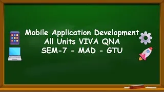 Thumbnail: MAD VIVA QNA - MAD All Units VIVA QNA - SEM-7 - MAD - GTU