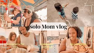 Thumbnail: Solo SAHM Days| Sourdough Baking, Farmers Market, Fun Summer activities 