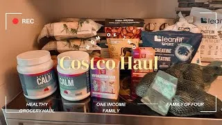 Thumbnail: How We Feed a Family of 4 on One Income | Costco Haul 2026