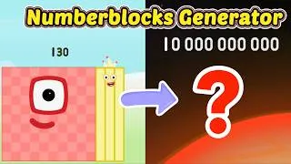 Thumbnail: Numberblocks Generator｜1 to 10billion