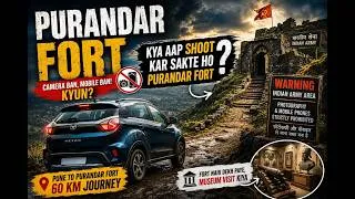 Thumbnail: Purandar Fort Trek 2026 🏰 | Complete Travel Guide, History & Stunning Views Near Pune I