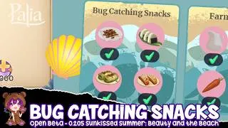 Thumbnail: Bug Catching Snacks Bundle | Palia Sunkissed Summer: Beauty and the Beach Patch 0.205