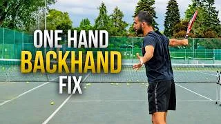 Thumbnail: 99% of Tennis Players Hit Their Backhand WRONG