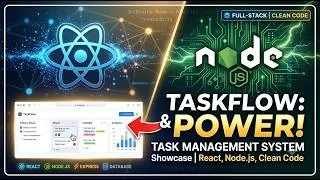 Thumbnail: TaskFlow | Modern Task Management Platform | React.js & Node.js