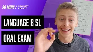 Thumbnail: How to get a BAND 7 | NEW SYLLABUS Language B SL Oral