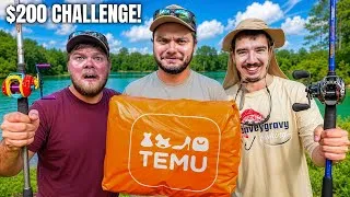 Thumbnail: $200 TEMU Budget Fishing Challenge! (Rod, Reel, Lure) 