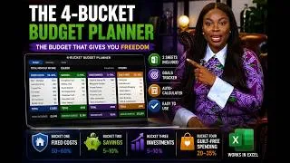 Thumbnail: 50/30/20 Budget in Excel: Step by Step Tutorial to Make a Budget Spreadsheet in Excel