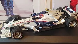 Thumbnail: Super Rare Minichamps Diecast!!! 2008 Robert Kubica BMW Sauber F1.08 F1 1/18 model review