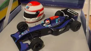 Thumbnail: Ratzenberger & Senna Reunited! 1994 Simtek - Spark 1/43 F1 Model & 1/5 Helmet Review 
