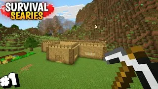 Thumbnail: Minecraft Pe New Duo Survival Beginning | Ep 1 | Iron Armor & Duo base |