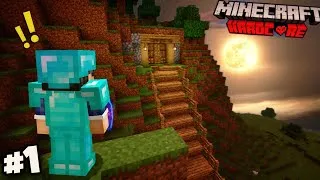 Thumbnail: The Only Way to Survive Minecraft Hardcore Day 1