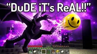 Thumbnail: The STUPIDEST Fake Minecraft Speedrun EVER!