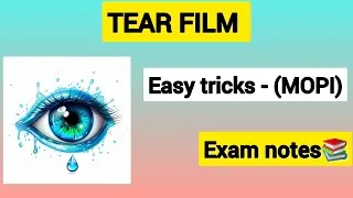 Thumbnail: Tear film in Ophthalmology |Bamsnotes| #tearfilm #Ophthalmology