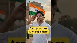 Thumbnail: Apni Photo Se Ye Independence Day Video Banao 😱🇮🇳 | AI Video Tutorial 2026 | #shorts  Ayush Arena