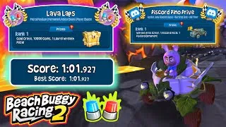 Thumbnail: Lava Laps 💼| Gold Crate ⚱️Prize✨| Screamin Jack 🎃+ Benny 🥕 | Beach Buggy Racing 2 🏖🏁| BB Racing 2