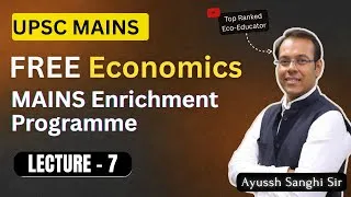 Thumbnail: Lecture 7: Agricultural Marketing in India | Indian Economy for UPSC Mains GS-3| IAS | UPSC | Mains