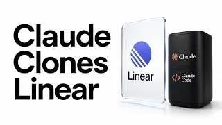 Thumbnail: I Asked Claude to Clone Linear's UI