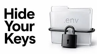 Thumbnail: .env vs Hardcoding — Why Developers Get Hacked