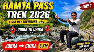 Thumbnail: Hampta Pass Trek in 1 Days – Epic Himalayan Adventure ! Azhar Vlog 