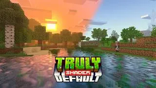 Thumbnail: Truly Default Shader Official Release | Minecraft Bedrock