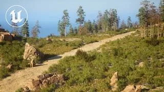 Thumbnail: The Fastest Way to Scatter an Open World Biome in UE5