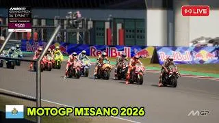 Thumbnail: 🔴LIVE SPRINT MotoGP™ MISANO 🇸🇲 2026❗RED BULL GRAND PRIX OF SAN MARINO 🏁#SanMarino 🇸🇲 MotoGP™️26